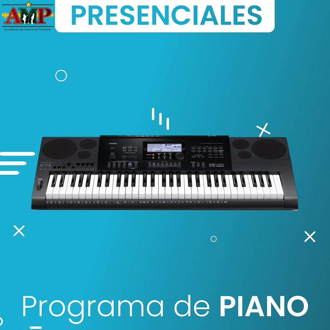 Programa de PIANO / TECLADO ¡Cupos limitados! ☎ 3922324 y 📱62689270. #AMP #ampenlinea #piano #teclado #todospueden