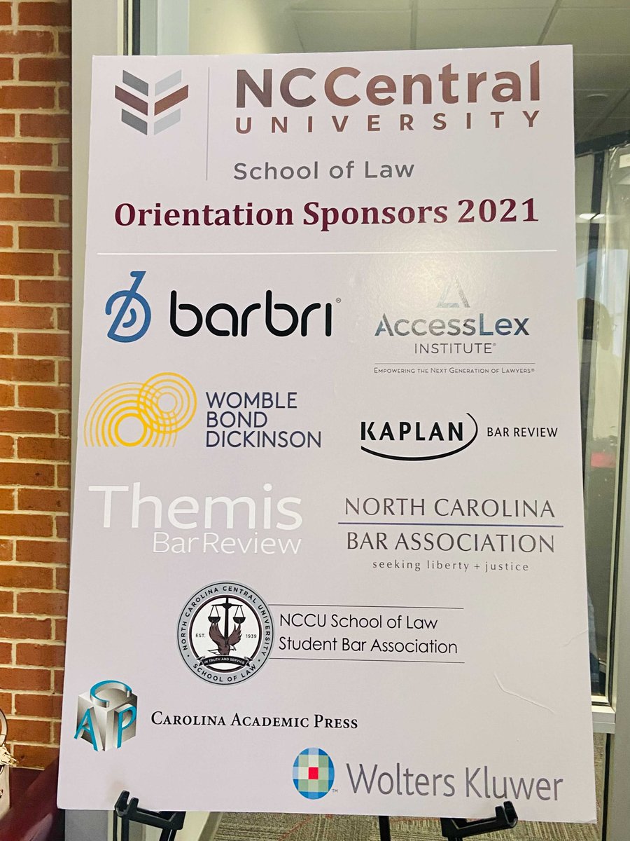 Alejandra_ncba's tweet photo. As our own Law Student Division Director Sheila Spence said: Welcome to the profession Legal Eagles! We had the opportunity to present in front of such an engaged @NCCULAW 1L class. I am happy to report that we have 176 new @NCBAorg members! #myncba https://t.co/WSgaak4Kby