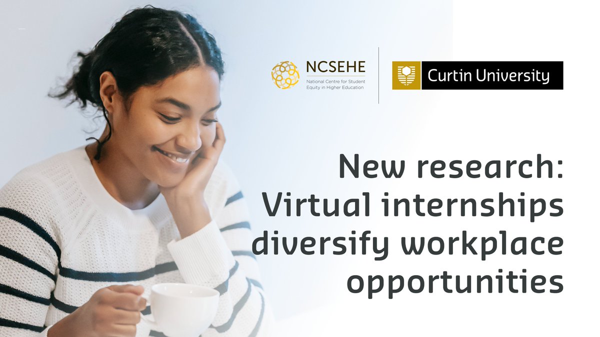 acsesedu's tweet photo. NEW RELEASE | NCSEHE-funded research finds #EquityStudents benefit from online #WorkPlacements if their diversity and strengths are recognised through meaningful work and professional connections. A timely study led by @Sydney_Uni's @AmaniBell: https://t.co/UEHQuX5OVk https://t.co/QcXBbUMj1e