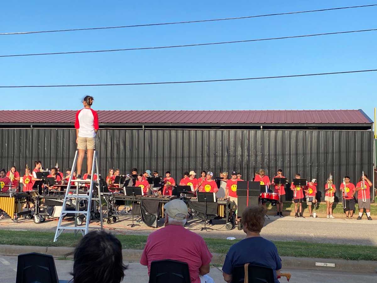 WFHS Big Red Band tweet media