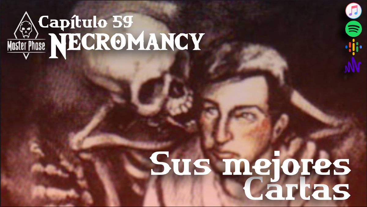 VtesMexico's tweet photo. Listo nuestro Cap. 59 Nigromancia
https://t.co/lbQB74TCok
#vtesmexico
#VtES
#vampiretheeternalstruggle
#MasterPhase
#Necromancy
#Nigromancia https://t.co/h4wFV7d9Wh