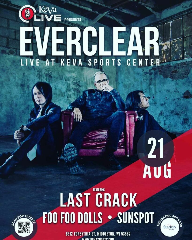 Join <a href="/sunspotmusic/">Sunspot</a> Aug 21st as we kick off @everclear and <a href="/artpopking/">artpop</a> returning to Madison (where they recorded Sparkle and Fade!) instagr.am/p/CSaKUSJLwHW/