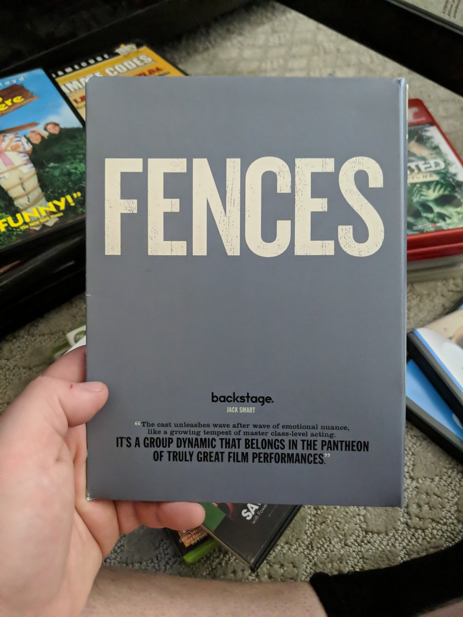 CapnJackBurrows's tweet photo. Hey @reynoldsgareth question... Have you seen #Fences yet? It's still the best movie. @EvanPMann is still on point .. @PvPoint https://t.co/tlVWEXtSwd