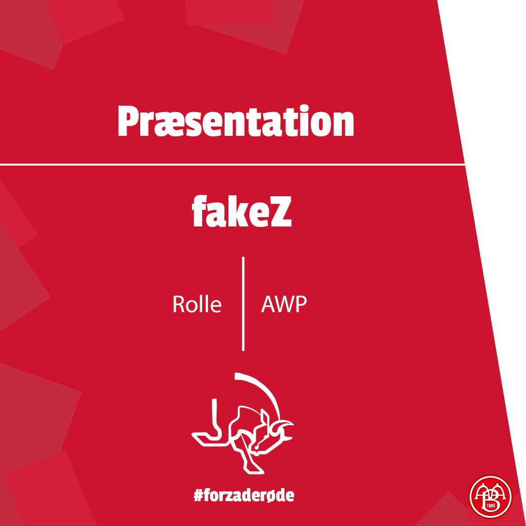 [#CSGO]

PRÆSENTATION!
Byd velkommen til
<a href="/fakeZcsgo/">Oliver Bjerre H.</a> 

Han udgør den sidste brik på holdkortet, og skal udfylde AWP rollen den kommende sæson! 🔴⚪

#forzaderøde
🅰️🅰️🅱️