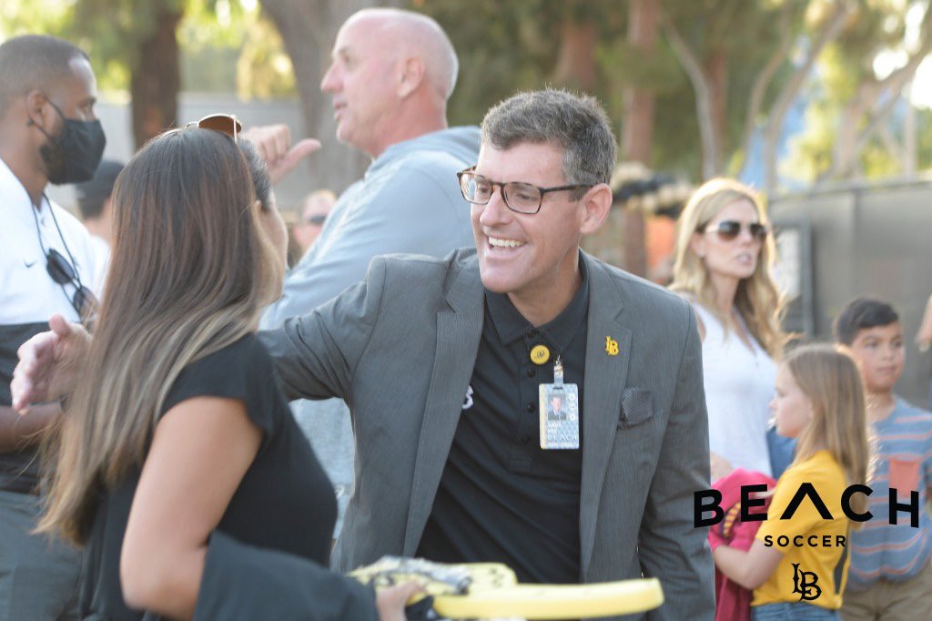 LBSUAthletics's tweet photo. Thank you all for coming out and supporting @LBSUSoccer at our Beach is Back event!
Donβt forget to come on out this Thursday at 7pm against LMU!
#GoBeach #BeachisBack https://t.co/GQqkoOrjqt