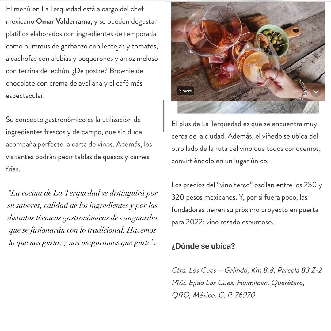 Queremos que en cada bocado y sorbo puedan disfrutar a lo que sabe nuestra Terquedad 🍷🥰 tenemos nuestras etiquetas listas y el mejor menú para recibirlos en nuestro viñedo 🍇