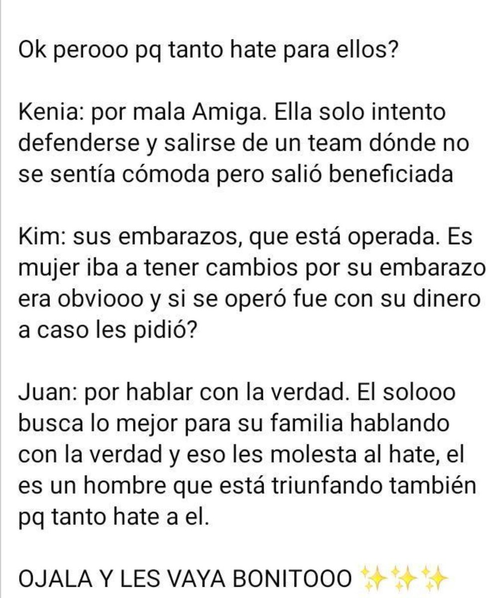 Daniela61810844's tweet photo. @KimberlyLoaiza_ @Juandedios_P @keniaos miren https://t.co/Xximmwwajc