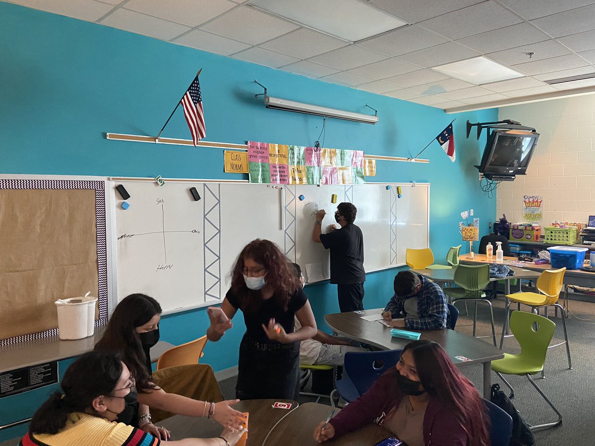 harrellsmath's tweet photo. The start of year 13 was great!  It was amazing having full classes again and I can’t do wait to get back at it tomorrow. https://t.co/f7fMx4HBYq