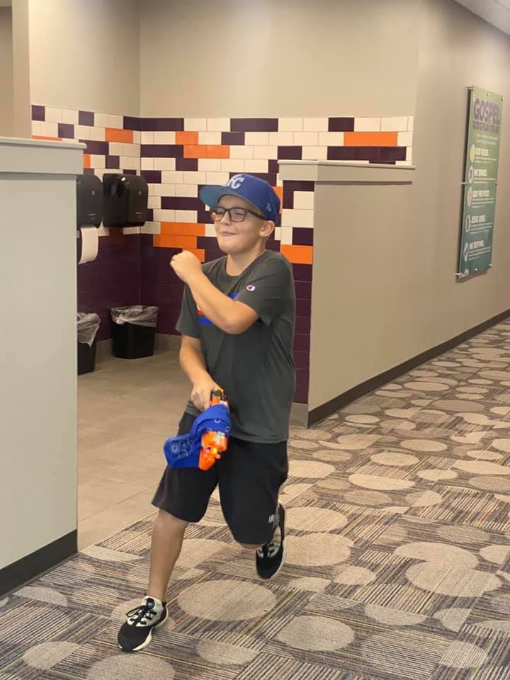 fcfamilykc's tweet photo. Our #fckids have been having a blast the last two days at the FCKIDS Nerf War. Love how our kids ministry is finding creative ways to engage the next generation and make excited disciples. #fckids #fclife https://t.co/x8EfQNaHqa
