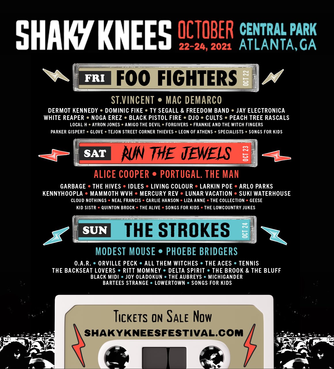 Shaky Knees Music Festival 2023 (Eddie Vedder, System Of A Down) Music