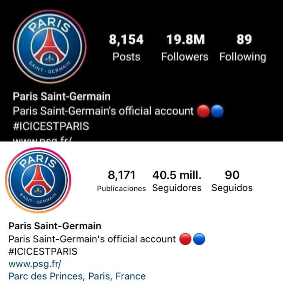 PeninsularPulso's tweet photo. #Deportesconpulso

La cuenta del equipo Paris Saint Germain duplicó sus seguidores en redes sociales en un solo día como consecuencia de la contratación del argentino Lionel Messi. https://t.co/P1G5gcSTjj