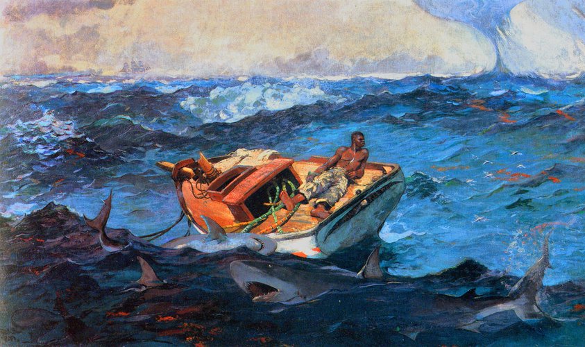 The Gulf Stream, 1906 #winslowhomer #realism