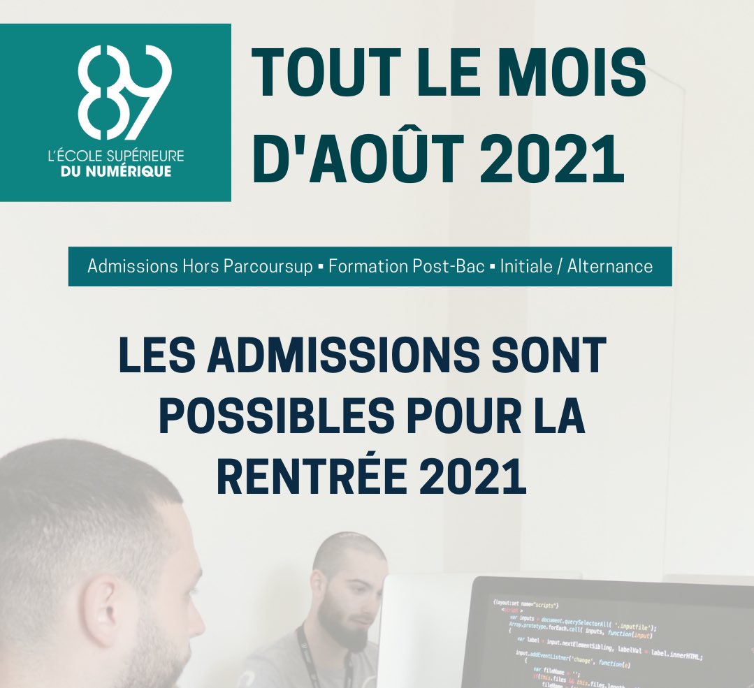 89 École Supérieure du Numérique tweet media