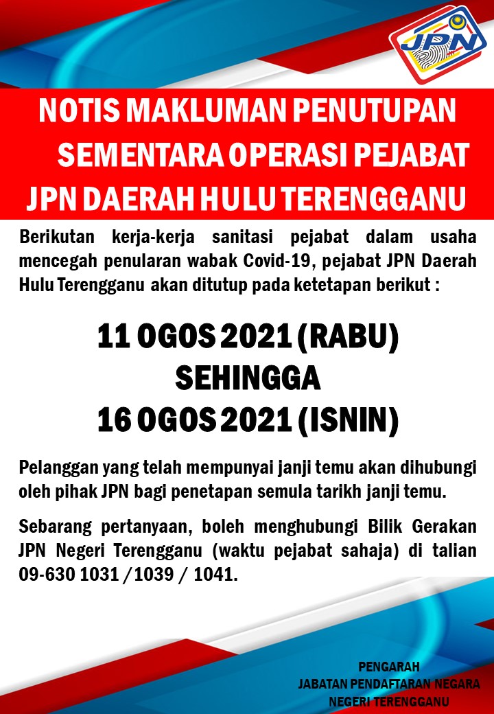 Jpn Terengganu Jpnmkterengganu Twitter