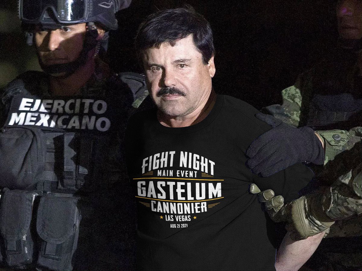 KelvinGastelum's tweet photo. El Chapo escapes from prison again‼️
Mexican authorities have captured him already, but when asked why he chose to escape, he said “I couldn’t miss Kelvin Gastelum’s fight on August 21st!” 

Link: https://t.co/hOqHt6yJ7N https://t.co/gXej8P1arG