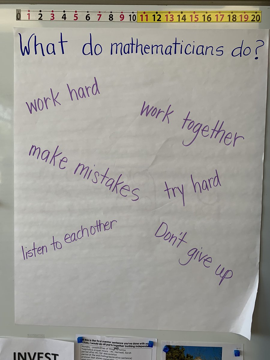 kingmia5's tweet photo. Learning the importance of being a good mathematician! 🧮➕➖@MES_Mustangs @SusanLoveless23 https://t.co/qWjl22eJqk