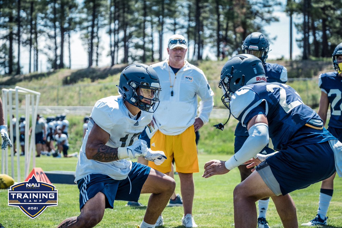 NAU_Football's tweet photo. New week, same goal 🪓

#JacksCamp21 #CHOP https://t.co/maP7Oqox9y
