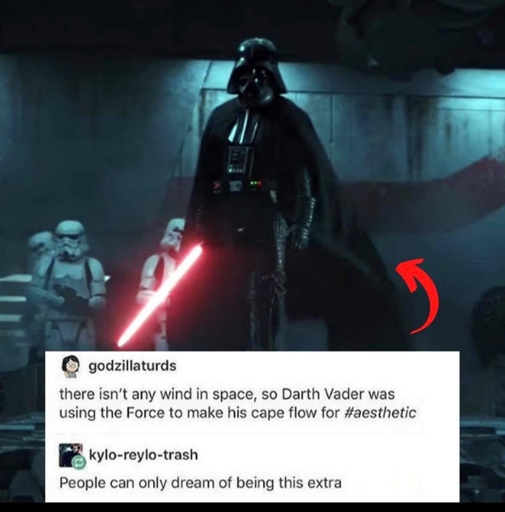 r/Memes on X: Vader is a gigachad (u/JD25ms2)