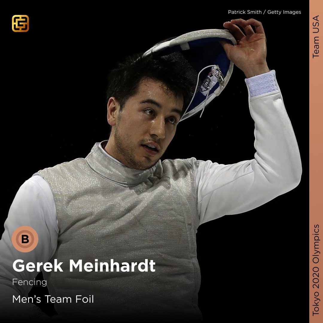 Fencing:
@amassialas &amp; @gerekmeinhardt – Men’s Team Foil (Bronze)