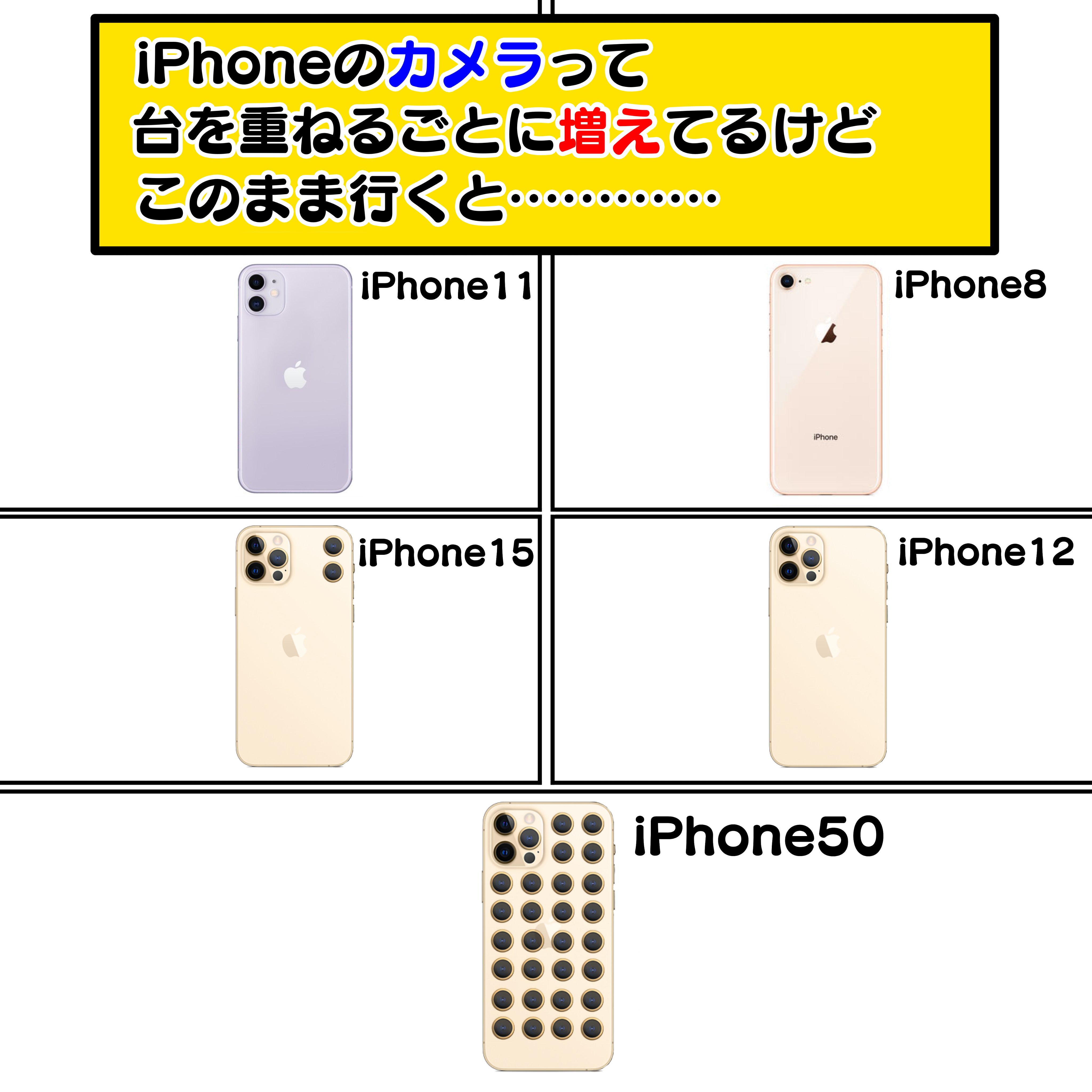 川井 テスラ イラスト垢です フォロバ100 Iphoneのカメラどんどん増えてくけど カメラなんて一つでよくね Wwwwwwwwwww イラスト 写真でひとこと あるあると思ったらrt イラスト好きな人と繋がりたい 絵描きさんと繋がりたい 漫画が読めるハッシュ