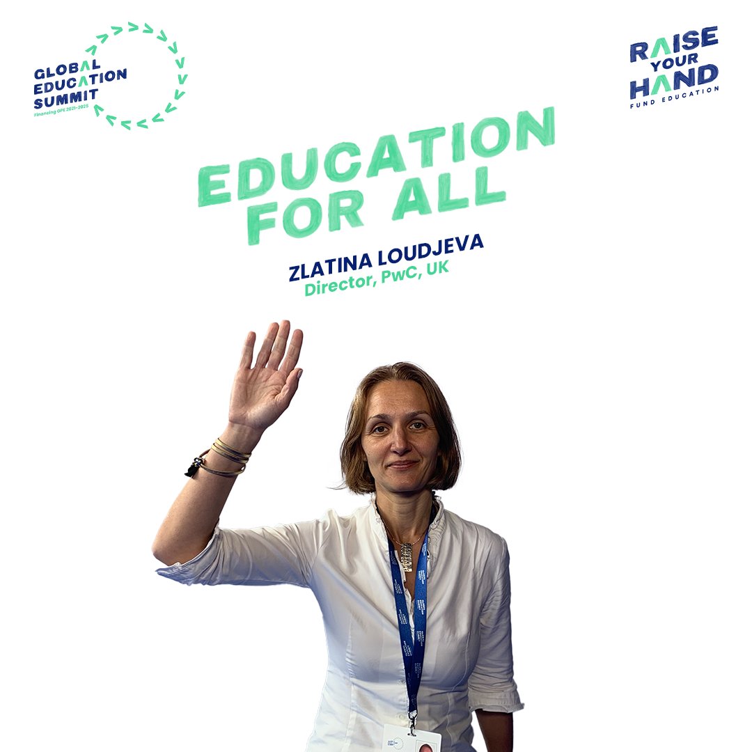 Many thanks to <a href="/davidmarmstron2/">David Armstrong</a> <a href="/ZLoudjeva/">Zlatina Loudjeva</a> <a href="/PwC_UK/">PwC UK</a> <a href="/PwC_InterDev/">PwC’s Global International Development practice</a> for raising your hand at #GES2021 to show support for #GirlsEducation. 

We're delighted to be working together on the Girls’ Education Awareness Program #GEAP! 

#RaiseYourHand #FundEducation