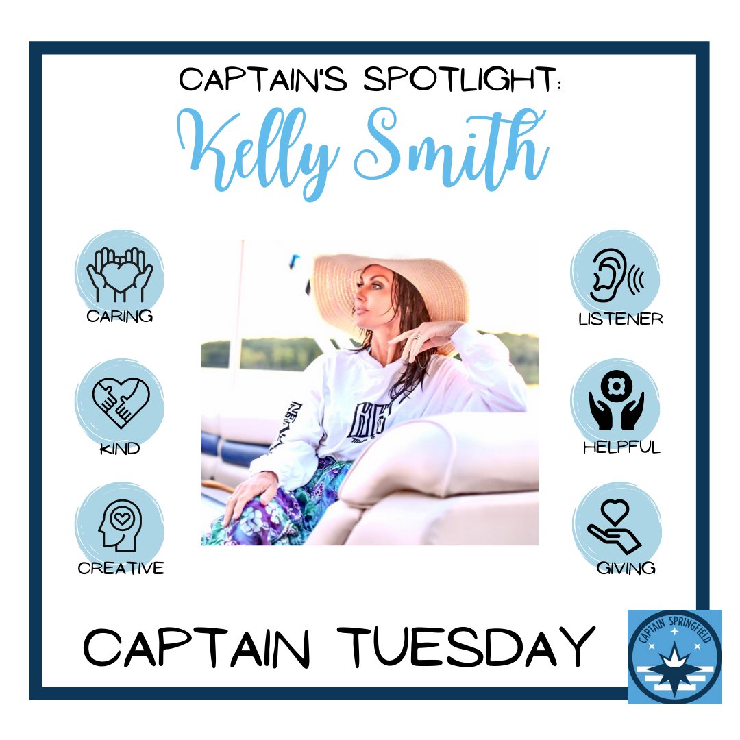 CaptainSGF's tweet photo. Happy #CaptainTuesday where we celebrate some of the many people in #417Land deserving of the #CAPSGF cape! Today-Kelly Smith with Nexstar Media Group, Inc! Thank you for your kindness, work, & commitment to our city! We are so lucky to have you in #SGF! https://t.co/WHGmg1Ftjm