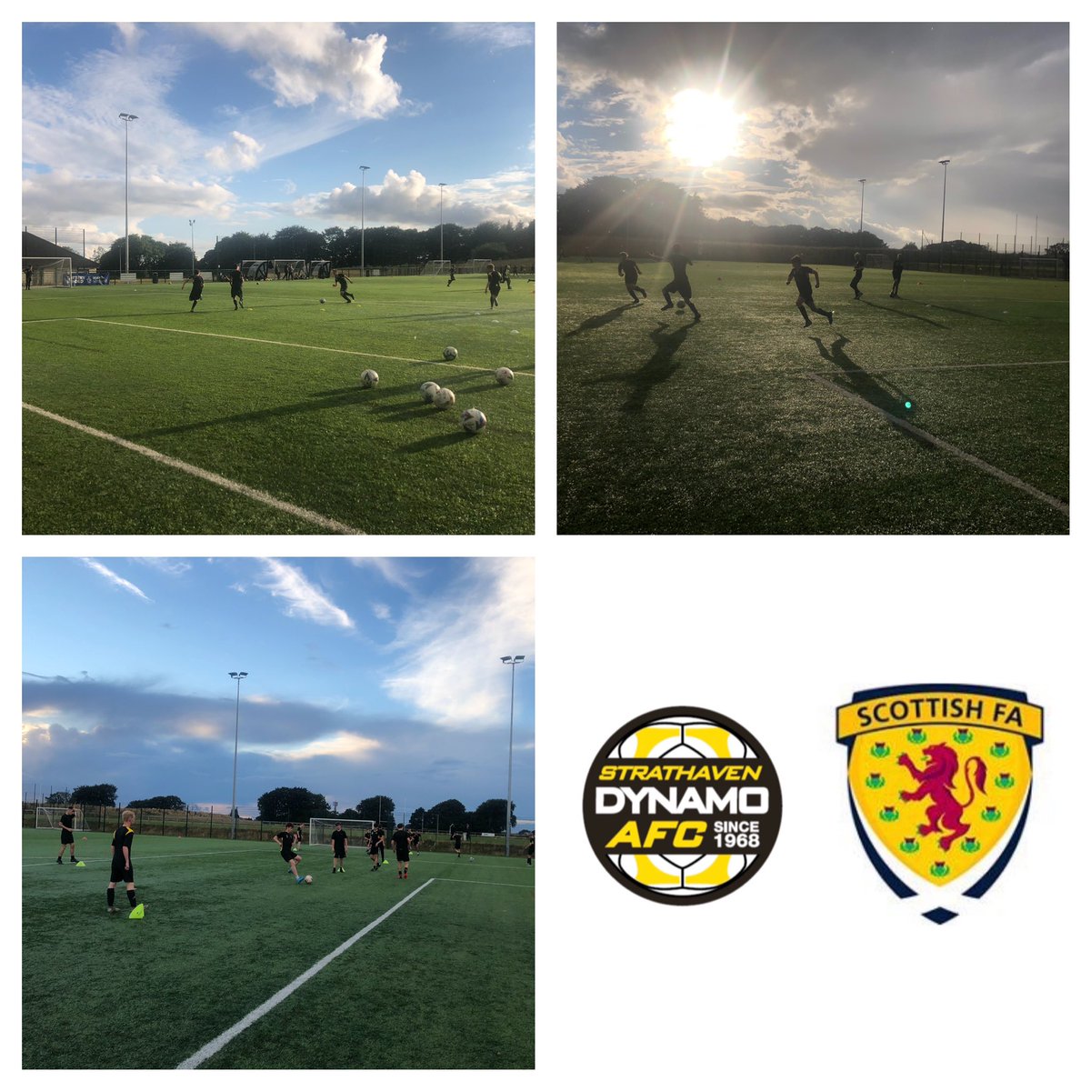 DynamosAFC's tweet photo. #ReturnToFootball
2007s and 2005s training hard this week ahead of the new league season starting this weekend. Both teams looking to kick on from strong finishes last season
@ScotFASouthWest, @ScottishFA & @sportscotland https://t.co/kznPFR313G