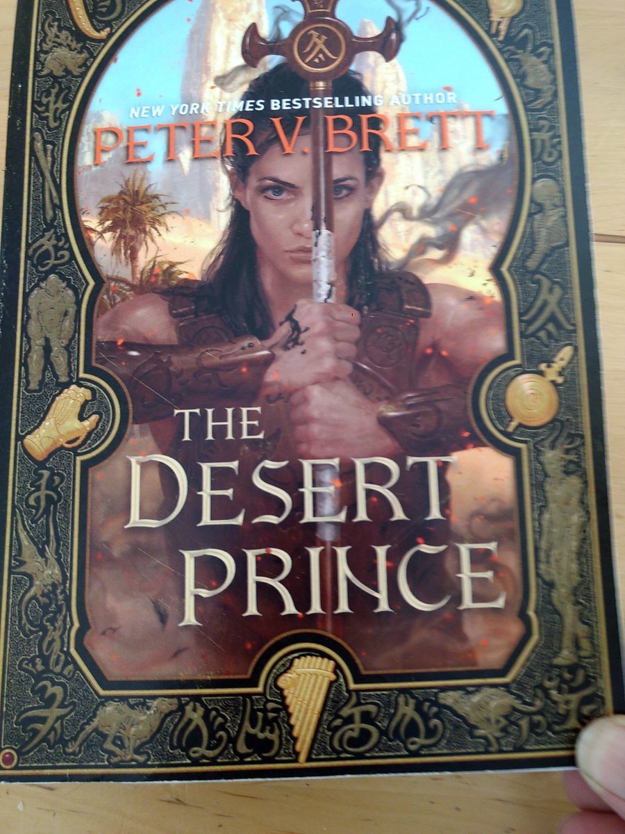 I just found out that this amazing cover art is by <a href="/TommyArnoldArt/">Tommy Arnold</a> You have outdone yourself! <a href="/PVBrett/">Peter V. Brett</a>