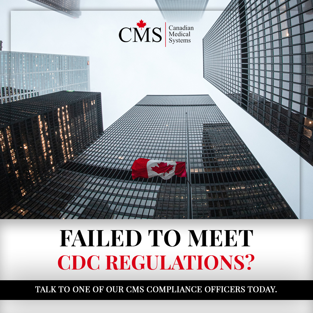 CanadianMedSys's tweet image. Failed to meet #CDC regulations?

Talk with one of our CMS Compliance Officers today! 

Working to educate your organization on what it takes to adhere to regulation standards and the CMS certification process.

Click the link below to get started.
bit.ly/2V8OwRt