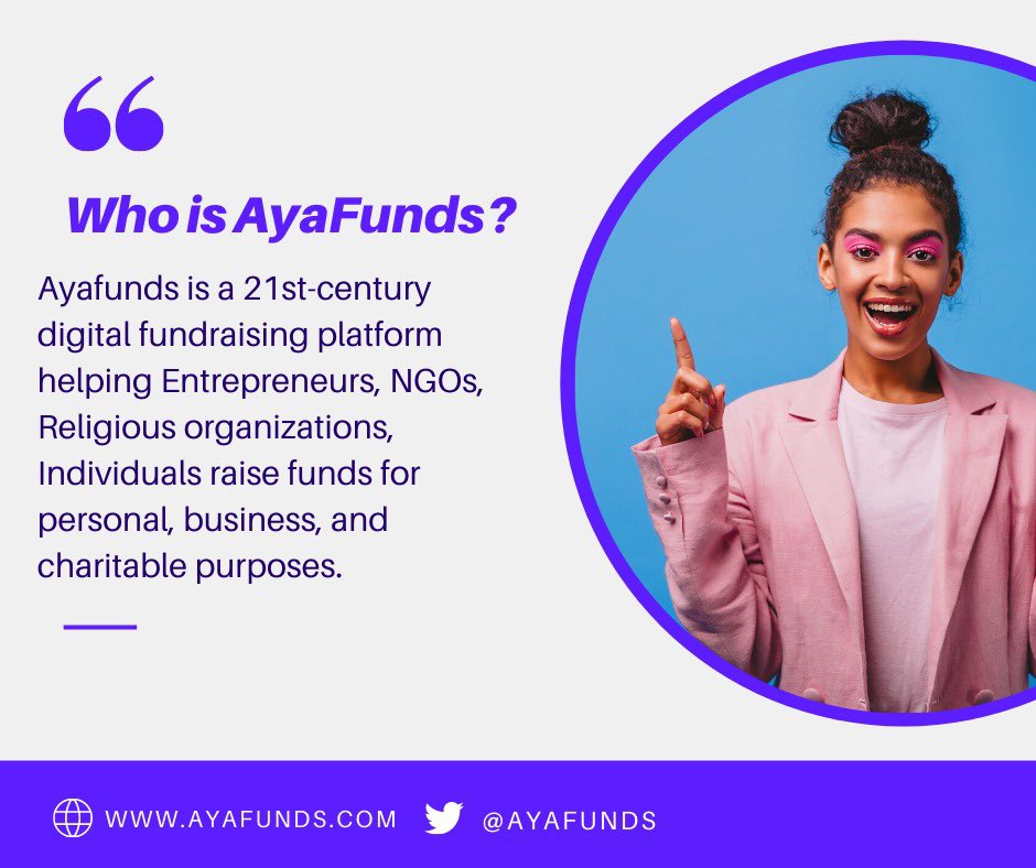 ayafunds's tweet photo. Fundraisers are the catalyst for change let’s come together and work towards that change we all have been looking for!!!#Ghana #nigeria #africa #Entrepreneur https://t.co/L6JrPHGRc7