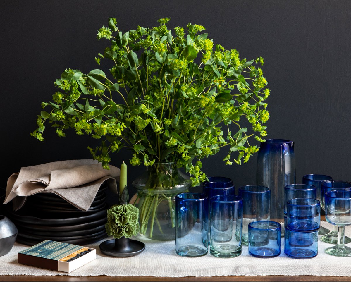 Introducing BLUE Glassware 💙

Handblown glassware, now in blue!

Preorder now: bit.ly/3fReIax