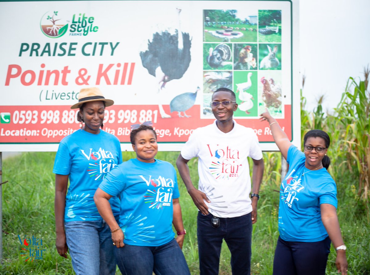 Amazing personalities team with passion to drive Volta fair. It can't be a dull moment. #visitvolta #voltafair21 #investinvolta