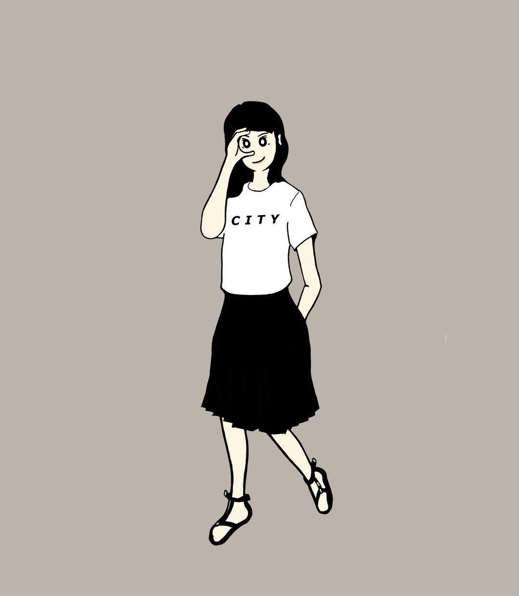 hellobird_mito's tweet photo. @city_cafe_space のグッズキャラクターを描きました。 https://t.co/qwvSRAusEq