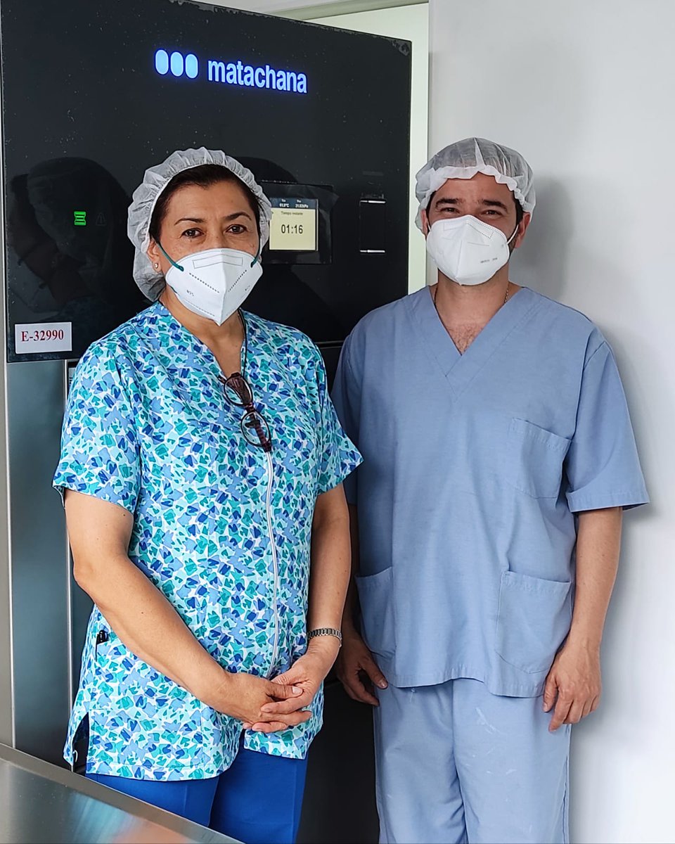 kaikamed's tweet photo. Muchas gracias @CBarraquer por la confianza. Pioneros en Colombia con el primer equipo @OOO_MATACHANA  de vapor y formaldehído al 2%. #130LFHIGHSPEED #BioVelox20.
Compromiso y garantía de la calidad en la #SaludVisual del país #BarraquerTeCuida #KAIKA #equiposmédicos #matachana https://t.co/ki0rTjsEIo