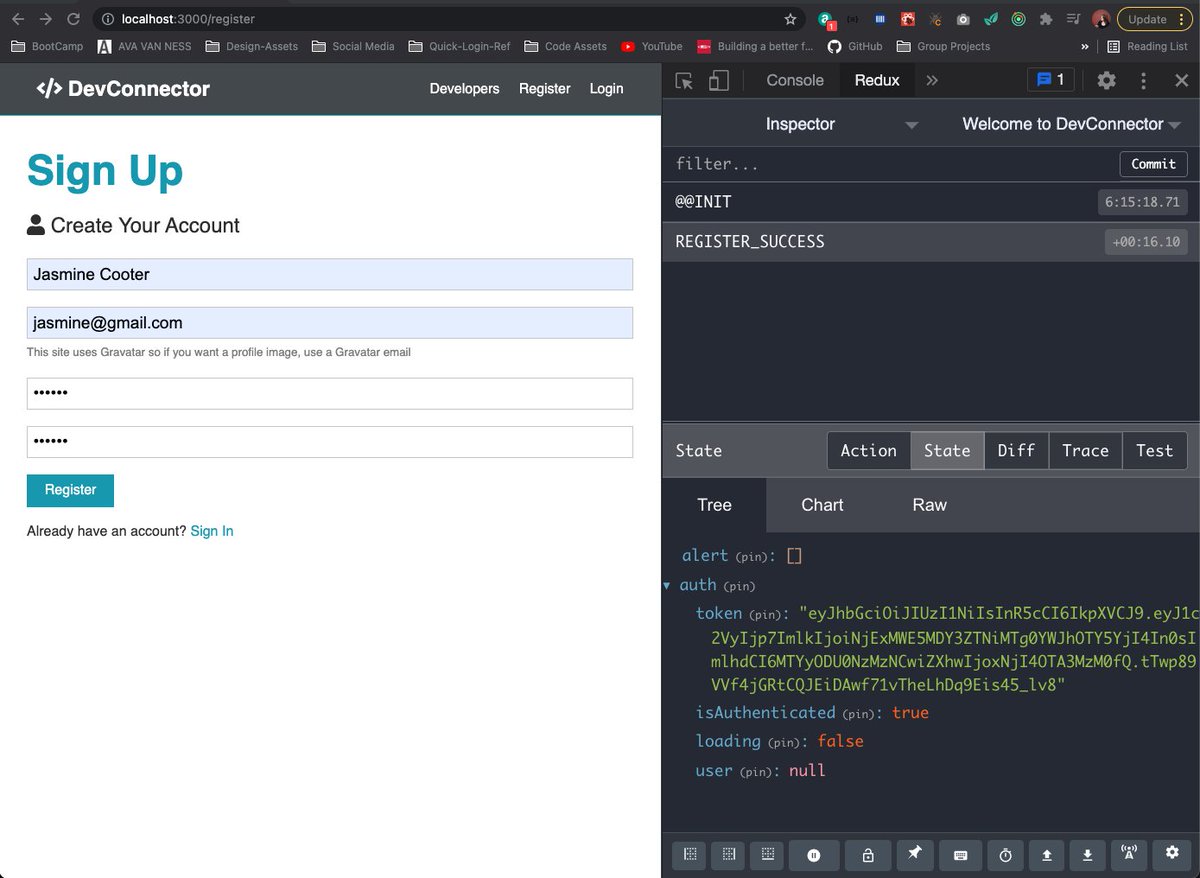 dcbeergoddess's tweet photo. DAY 79 && 80 #100DaysOfCode
Using #Redux w/ @React_Rd to learn how to use reducers/actions/hooks to help update state & #UI when interacting with the backend API && test with #ReduxDevTools in @googlechrome
#100daysofcodechallenge #WomenWhoCode #womenintech https://t.co/QQHT82a6LT