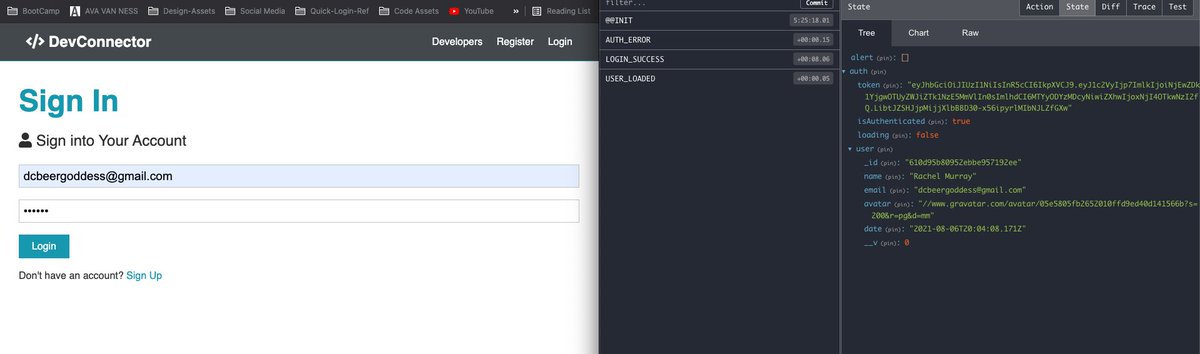 dcbeergoddess's tweet photo. DAY 79 && 80 #100DaysOfCode
Using #Redux w/ @React_Rd to learn how to use reducers/actions/hooks to help update state & #UI when interacting with the backend API && test with #ReduxDevTools in @googlechrome
#100daysofcodechallenge #WomenWhoCode #womenintech https://t.co/QQHT82a6LT