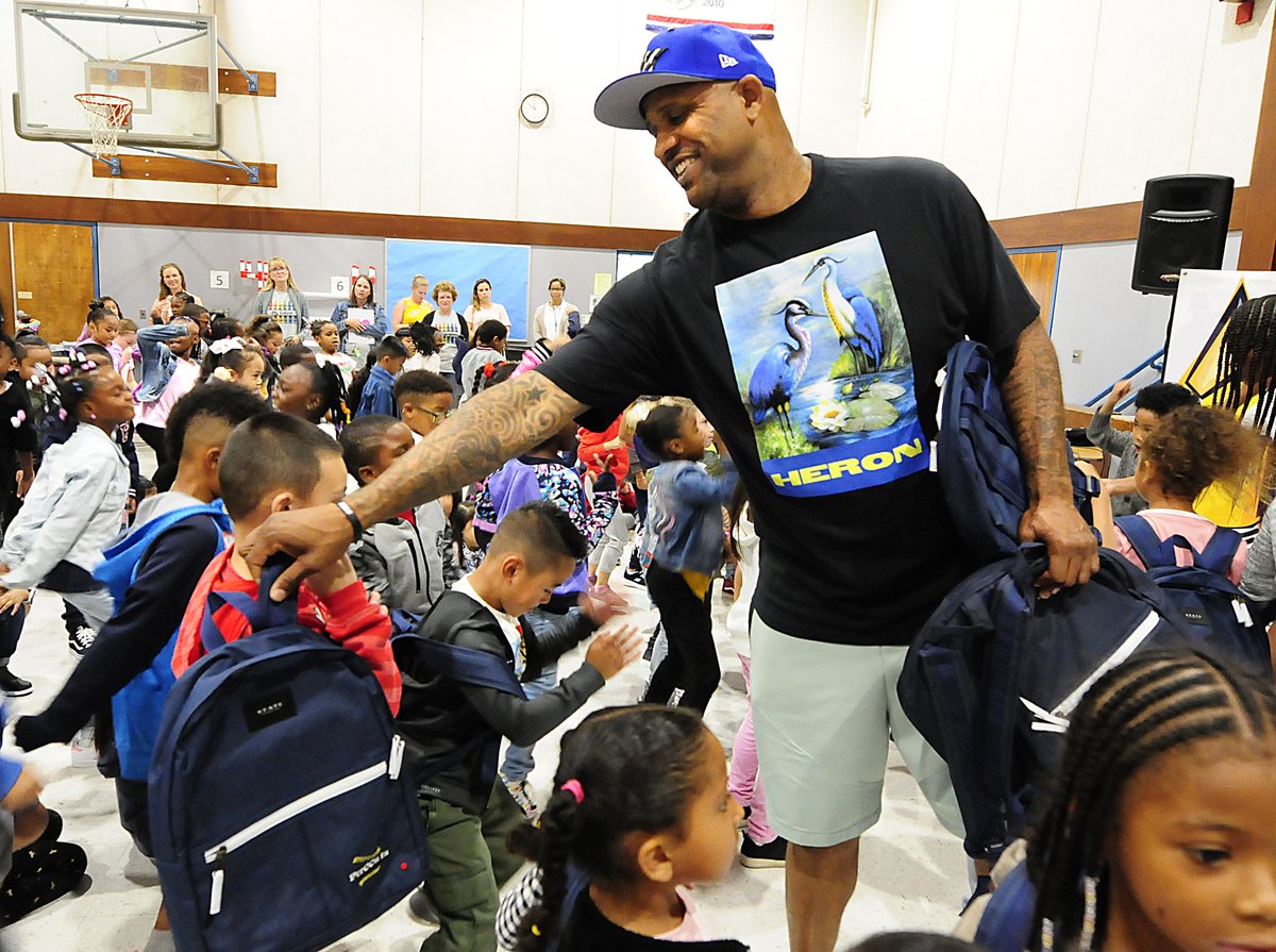 SolanoLibrary's tweet photo. CC Sabathia is a former MLB pitcher. He won a World Series ring in 2009 with the New York Yankees. He was born and raised in Vallejo, CA.

His memoir, "Till The End", is getting rave reviews!

Put your copy on hold at https://t.co/APuRD48rkU! 📚⚾���
https://t.co/Zzcmsk5tBv https://t.co/eTqXnfVFzg