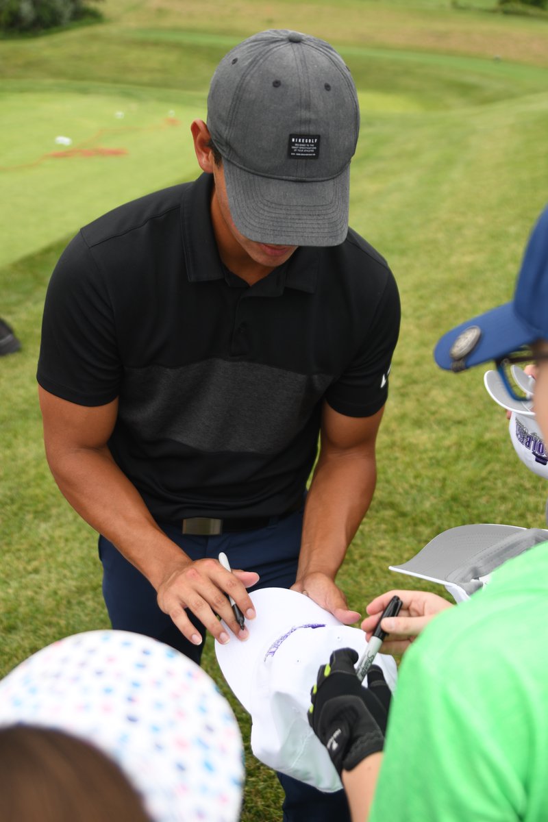 AllProTourGolf's tweet photo. These hats could be worth some serious bragging rights one day... 💁

Thank you to all the Pro's who helped out at the clinic- was such a successful turnout! https://t.co/Iw8yDL0r7W