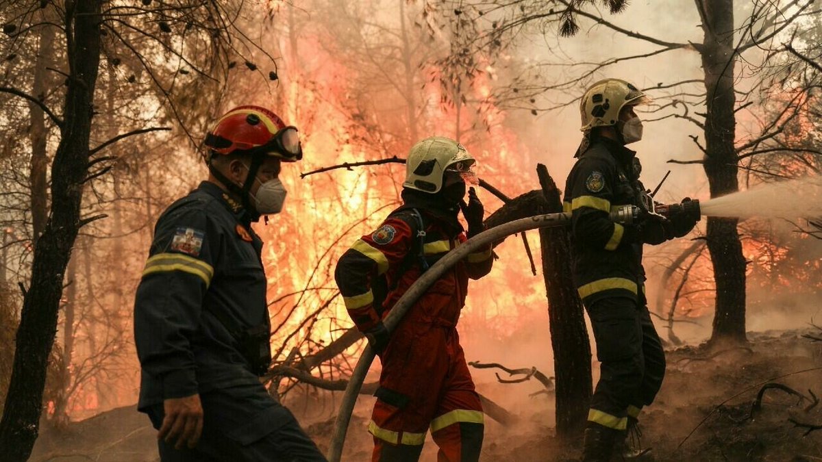 Grecia intensifica todos sus esfuerzos para combatir cientos de incendios f24.my/7u2y.t