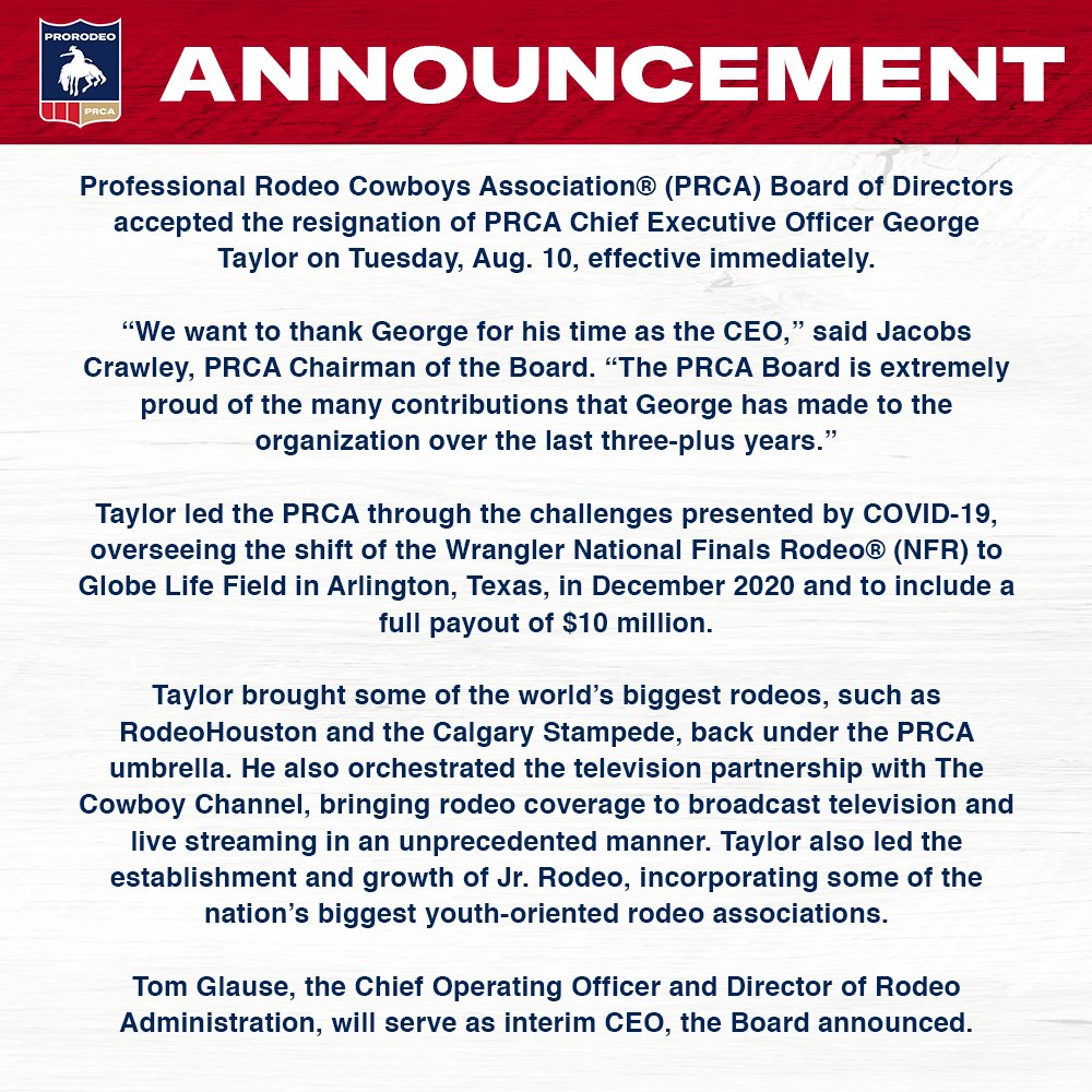 PRCA ProRodeo tweet media