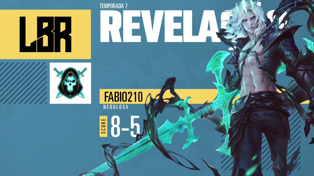 O menino é novo e é bom!

O <a href="/fabio_jr210/">Fabio210</a> foi eleito jogador revelação da 7ª Temporada da #LBRuneterra