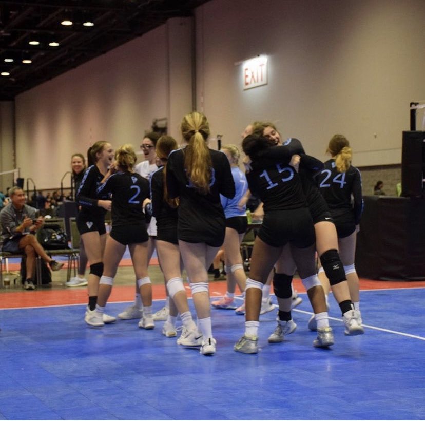 Hardest goodbye to my teammates after we won our bracket at <a href="/AAUVolleyball/">AAU Volleyball</a> . Ready for this season