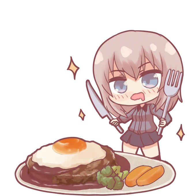 ハンバーグエリカしあげました!!
#ハンバーグの日 