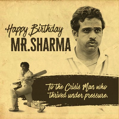Happy Birthday to Former Indian Cricketer Yashpal Sharma   