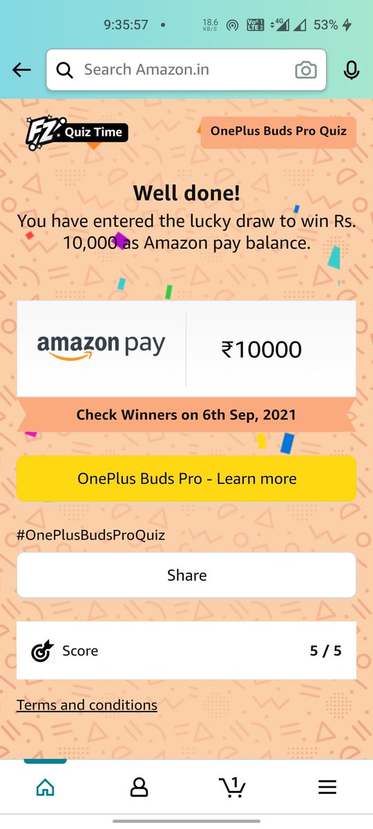 gotoark's tweet image. Ok...Let&apos;s see the luck...
ANC 🔥🔥
@amazonIN @OnePlus_IN
#OnePlusBudsPro #HearTheUnheard