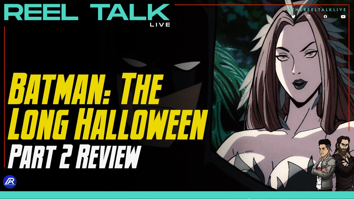 TheReelTalkLive's tweet photo. Batman: The Long Halloween Part 2 REVIEW
#Batman #BatmanTheLongHalloweenPart2 #LongHalloweenPart2 #DC
Watch Now: https://t.co/pdWBU1QnYq https://t.co/GfB70LFgbu