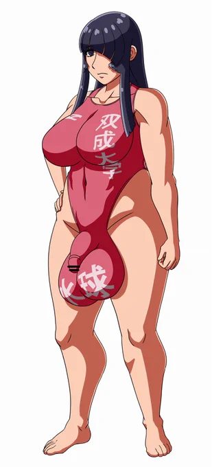 うちの子ふたなり水球部員の変遷
←一番最初のもの 比較的最近のもの→
明らかに身体の一部が成長している・・・ 