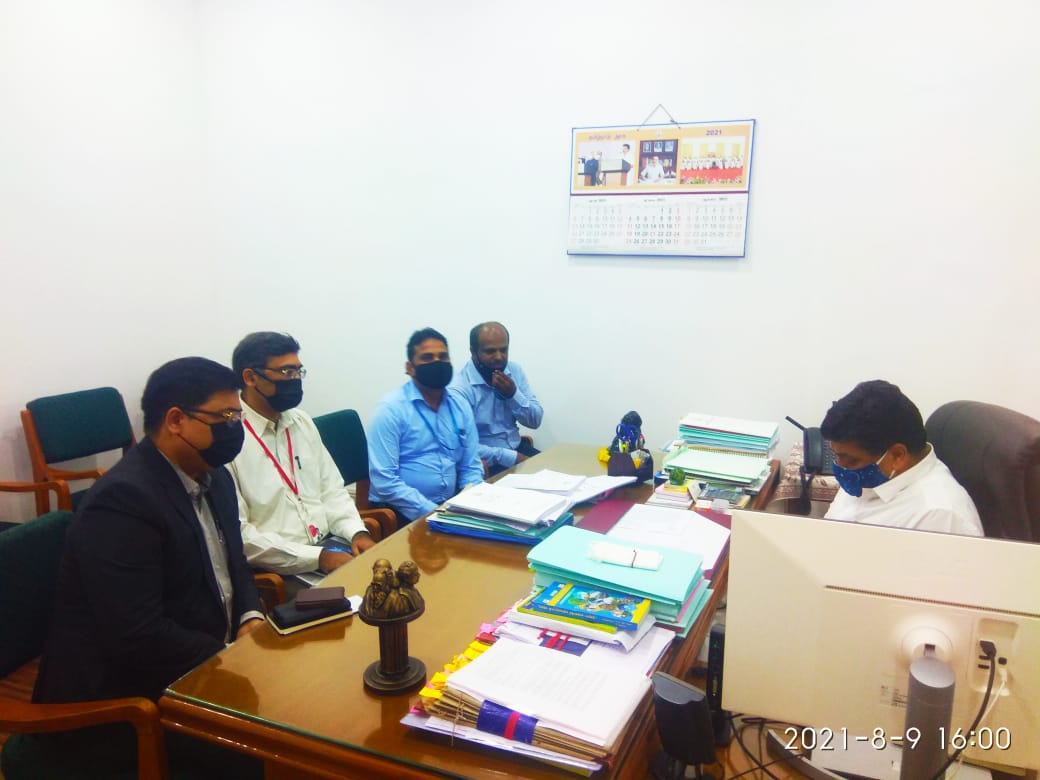 OfficeOfPTR's tweet photo. விப்ரோ நிறுவனத்தின் மூத்த நிர்வாகிகள் மாண்புமிகு நிதி மற்றும் மனிதவள மேலாண்மை அமைச்சர் @ptrmadurai  அவர்களை சந்தித்து துறை செயல்பாடுகளை டிஜிட்டல் மயமாக்குதல் குறித்து  உரையாடினர். https://t.co/qYEfpAPP1E