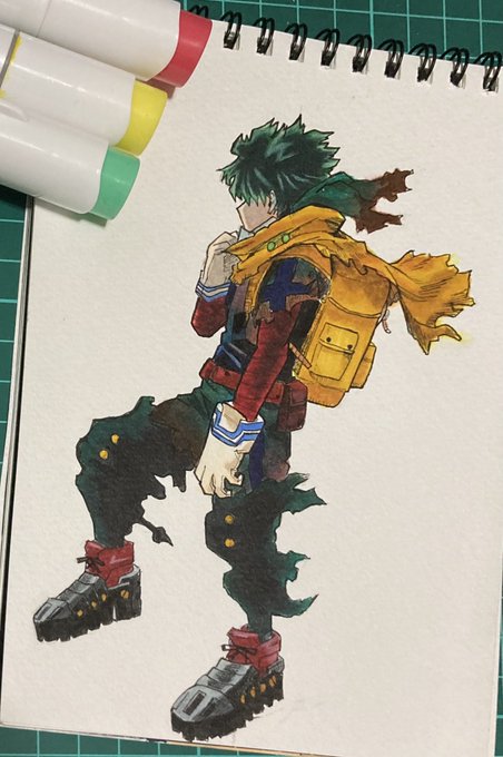 「でっけー敵」

#模写 #ヒロアカ #MHA 