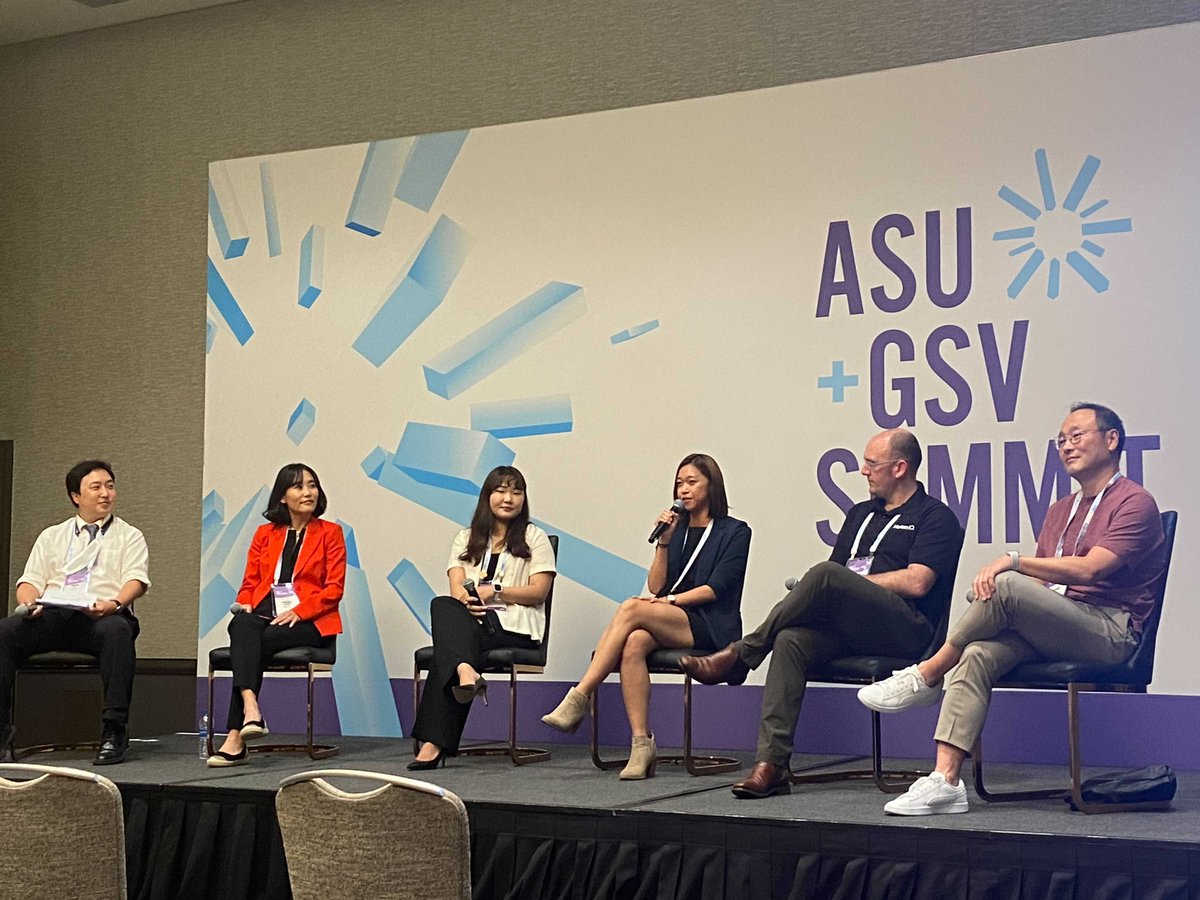 <a href="/holoniq/">HolonIQ</a> co-CEO <a href="/patrickbrothers/">Patrick Brothers</a> on stage at <a href="/asugsvsummit/">ASU+GSV</a>  discussing one of the world's #edtech powerhouses, Korea where #education meets #technology. @riiid_labs <a href="/ClassumOfficial/">CLASSUM</a> <a href="/EnumaApps/">Enuma</a>